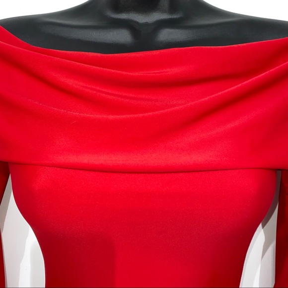 Move Over Off the Shoulder Body-Con Dress - Picture 5 of 7